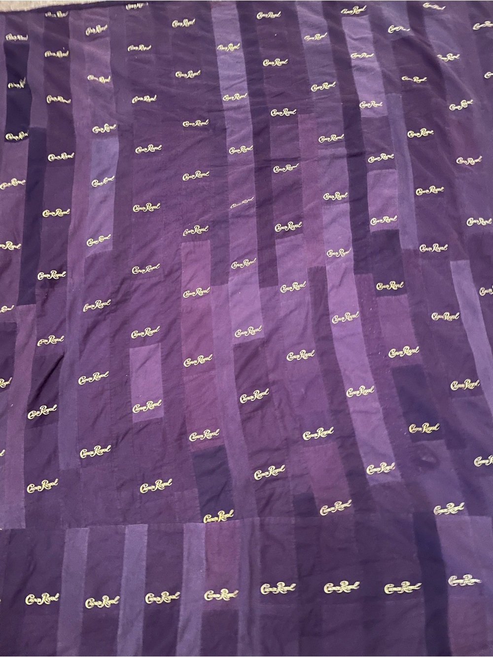 Crown Royal Purple Striped Comforter